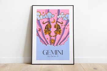 Affiche astro Gemini 3