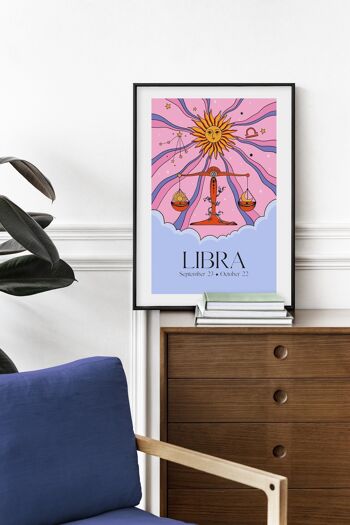 Affiche astro Libra 2