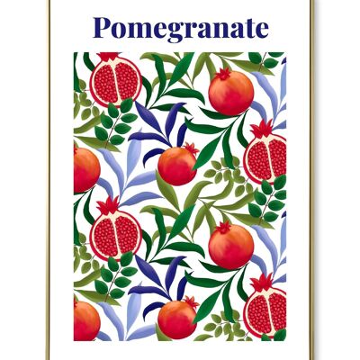Granatapfel-Poster