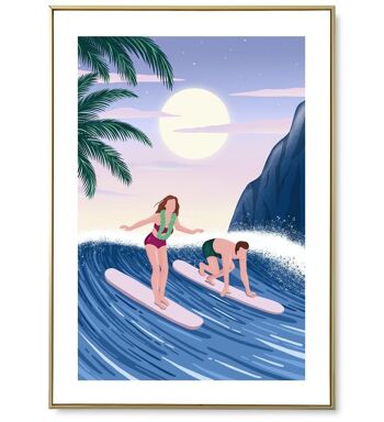 Affiche Surf and love 1
