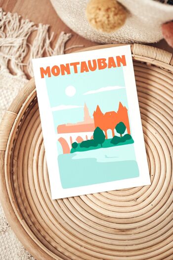 Affiche ville Montauban 3