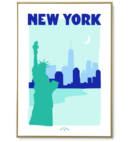 Affiche ville New York