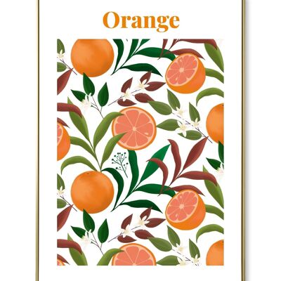 Affiche ville Orange