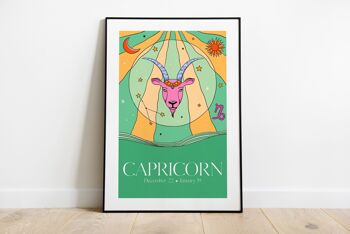 Affiche astro Capricorn 2