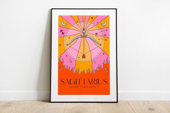 Affiche astro Sagittarius 2