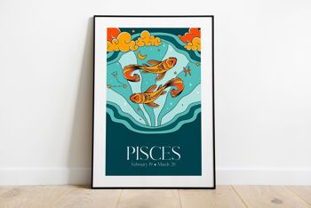 Affiche astro Pisces 2