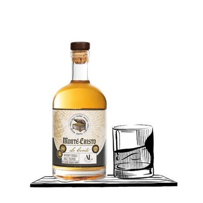Whisky Single malt tourbé | Monté-Cristo | Le Comte