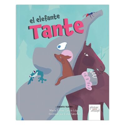 L'éléphant Tante / Album illustré pour enfants / Pintar-Pintar