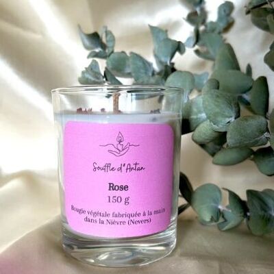 Bougie rose 150g