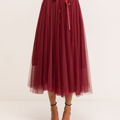 SKIRT7166_BURGANDY