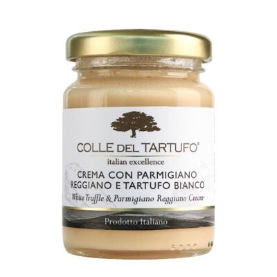 Cream of amongagiano Reggiano DOP and white truffle