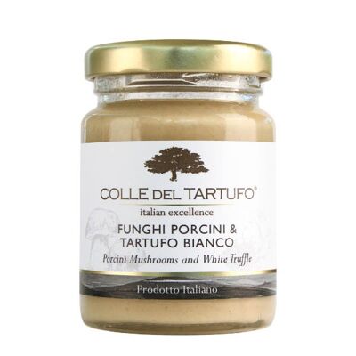 Cream of porcini mushrooms and white truffle