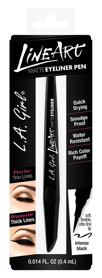 LA. GIRL Eyeliner Line Art Noir Intense 3