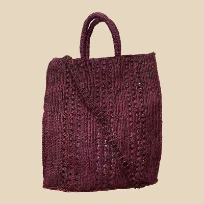 MILANA Anemone (raffia crossbody)