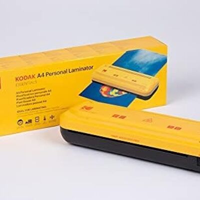 Laminadora KODAK KD-LMVC - Plastificadora A4, 2 rodillos, Velocidad de laminación: 25 cm/min, Tiempo de precalentamiento: 4-5 minutos