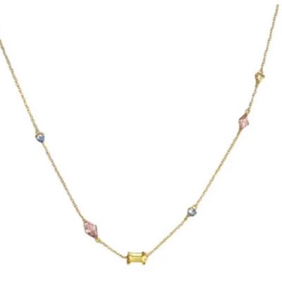 Gold stainless steel Iva necklace