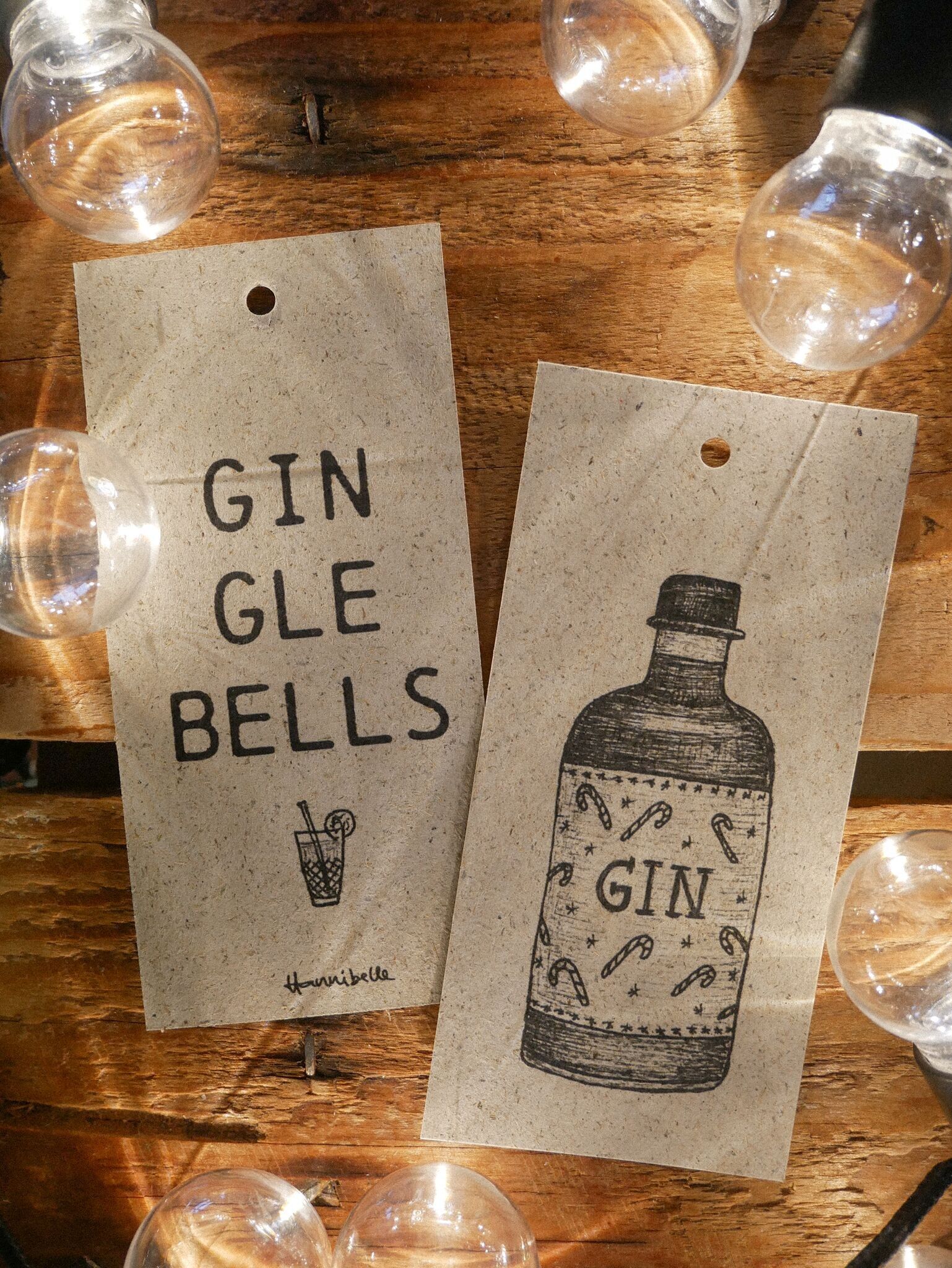 Etichette regalo - GINgle Bells