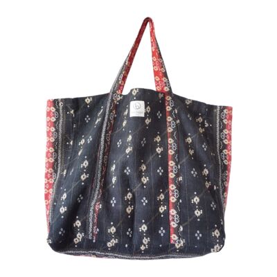 Borsa kantha di grande formato N°410