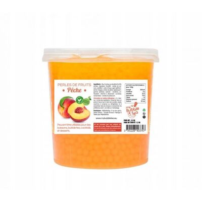 Fruchtperlen 3,2 kg – Pfirsich