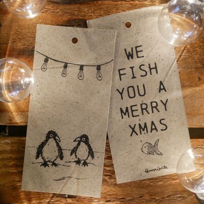 Gift Tag - We Fish You A Merry Christmas