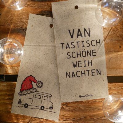 Geschenkanhänger - VANtastisch schöne Weihnachten