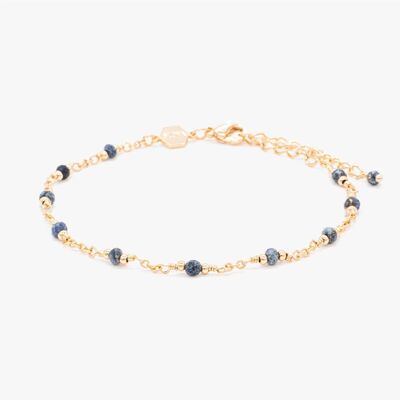 Bianca bracelet in Lapis lazuli stones