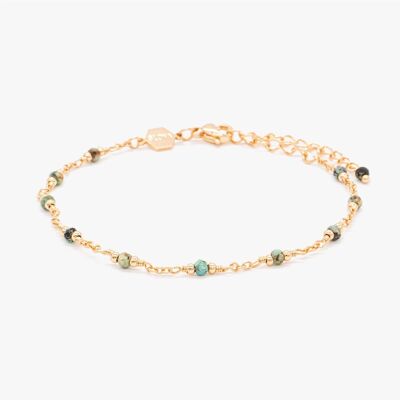 Bianca bracelet in African Turquoise stones