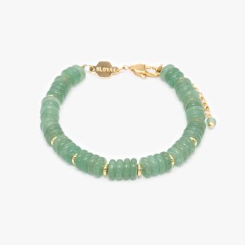 Bracelet Blima en pierres Aventurine 1