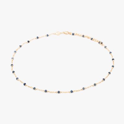 Bianca necklace in Lapis lazuli stones