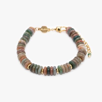 Blima bracelet in Indian Agate stones