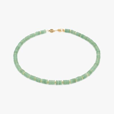 Blima necklace in Aventurine stones