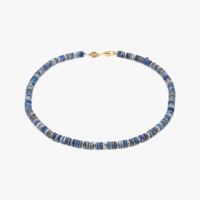 Collier Blima en pierres Lapis-lazuli