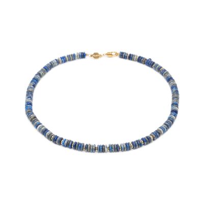 Collana Blima in pietre di Lapislazzuli