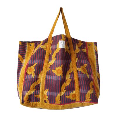 Bolsa kantha de gran formato N°416