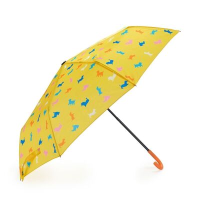 Gelber Parapluie/Puppymbrella-Regenschirm