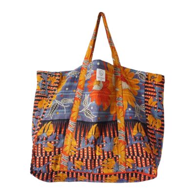 Sac en kantha grand format N°428