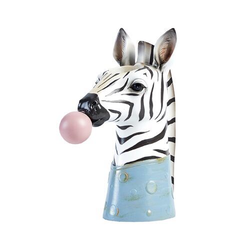 Plant Pot - Cute Animals Flower Vase - Zebra - Home Decor - Cute Flower Vase