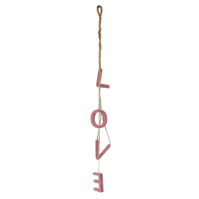 TIRA LOVE ROSA 55CM