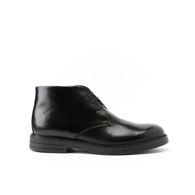 Black ankle boots for men. Made in Italy. Manufacturer model FD3055