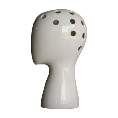 Vase – Kopf geformte Blumenvase – weiß – Home Decor – Blumenvase – Figur