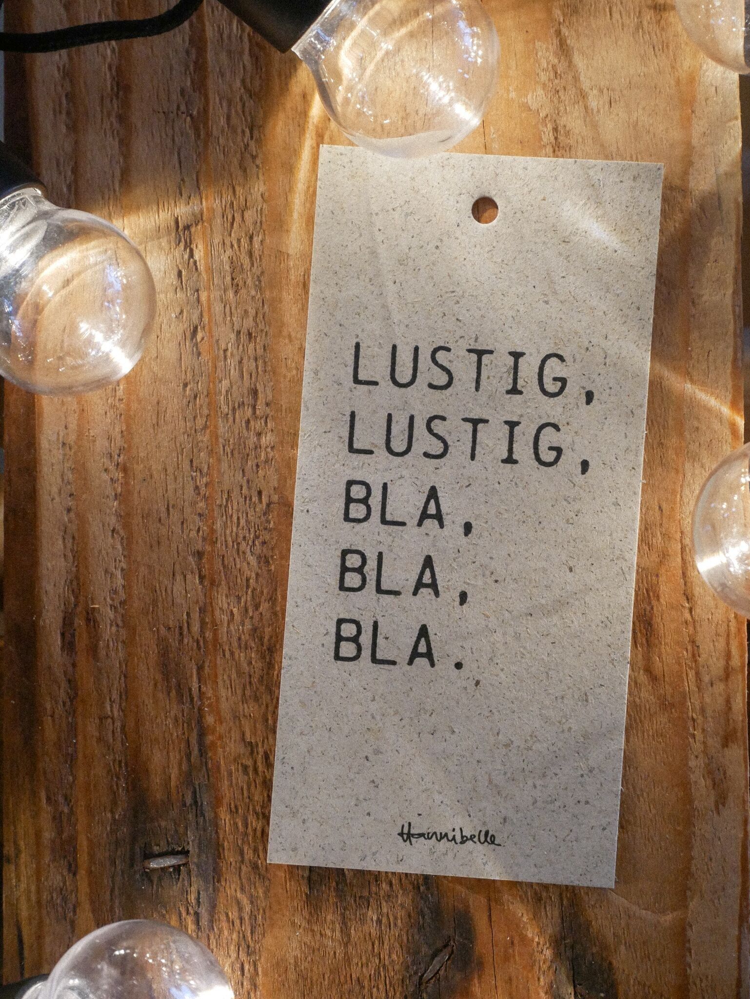 Etichette regalo: divertente, divertente, bla, bla, bla