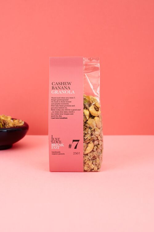 Granola Noix de Cajou Banane #7