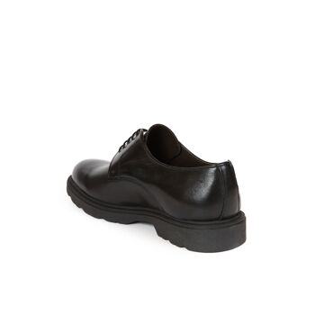 Chaussure derby noire pour homme. Fabriqué en Italie. Modèle du fabricant FD3091 3