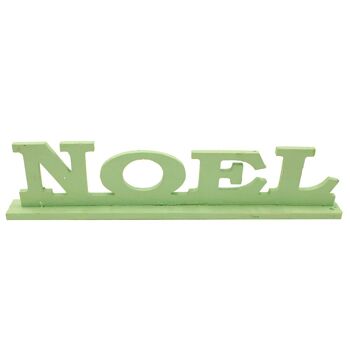 AFFICHE EN BOIS NOEL MOSS 34CM