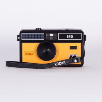 Kodak i60 Appareil Photo réutilisable 35 mm – Style rétro, sans Mise au Point, Flash intégré, Appuyez et Flash Pop-up (Jaune) 5