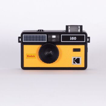 Kodak i60 Appareil Photo réutilisable 35 mm – Style rétro, sans Mise au Point, Flash intégré, Appuyez et Flash Pop-up (Jaune) 7