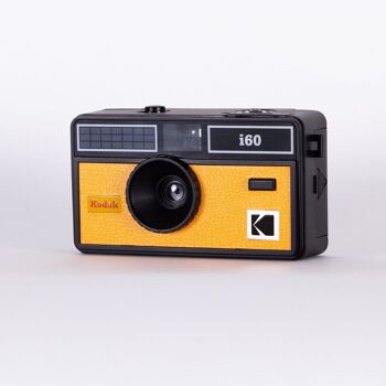 Kodak i60 Appareil Photo réutilisable 35 mm – Style rétro, sans Mise au Point, Flash intégré, Appuyez et Flash Pop-up (Jaune) 8