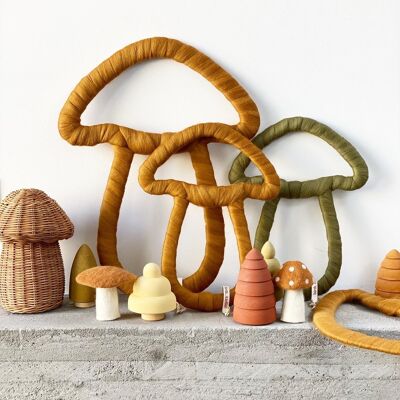 Maxi Merino Mushroom Decoration