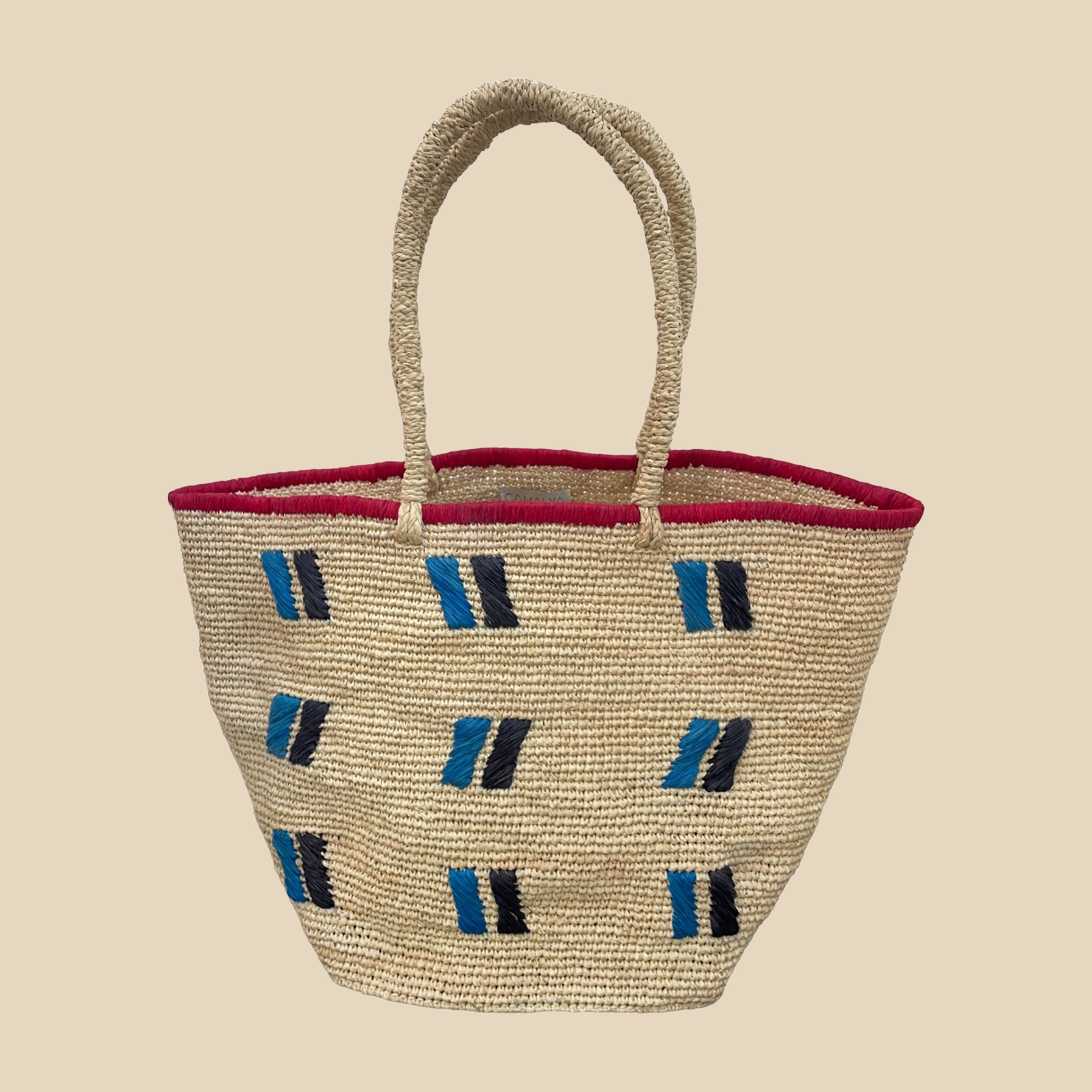 Formato VIRGINIA ELMINA Naturale - Blueprint - Campanula - Rossa