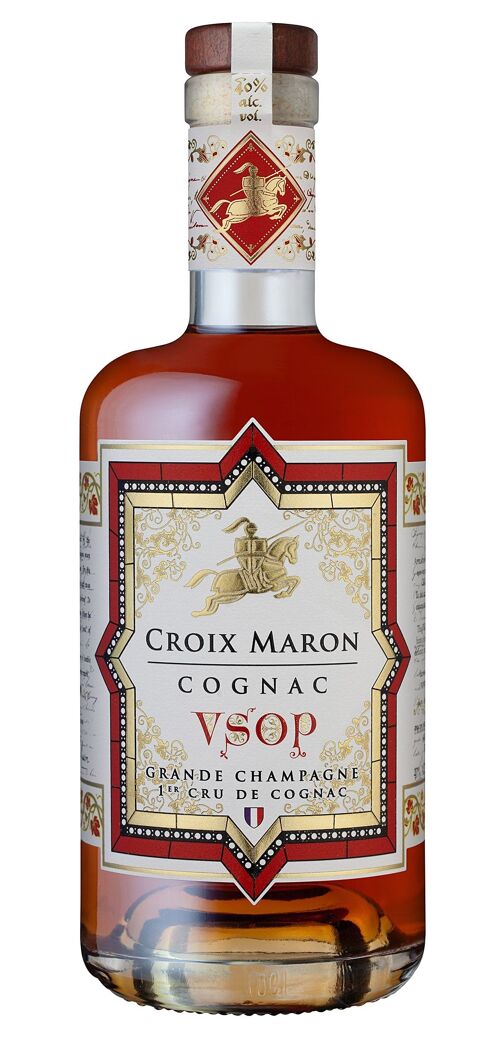 Cognac VSOP 1er Cru Grande Champagne Croix Maron 70 cl
